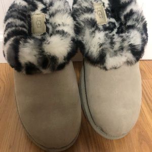 UGG shearling lines slippers